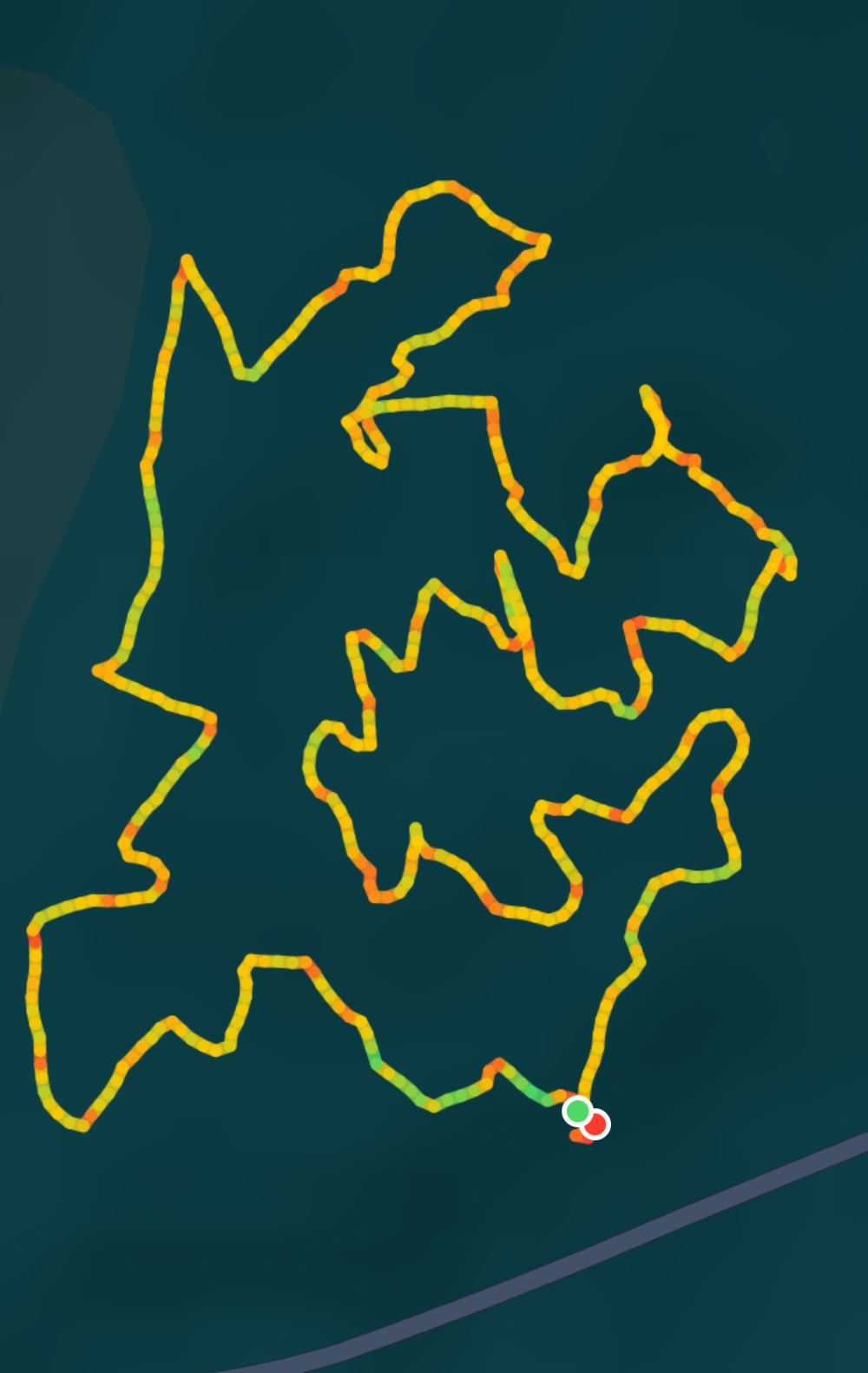 Parcours Karte